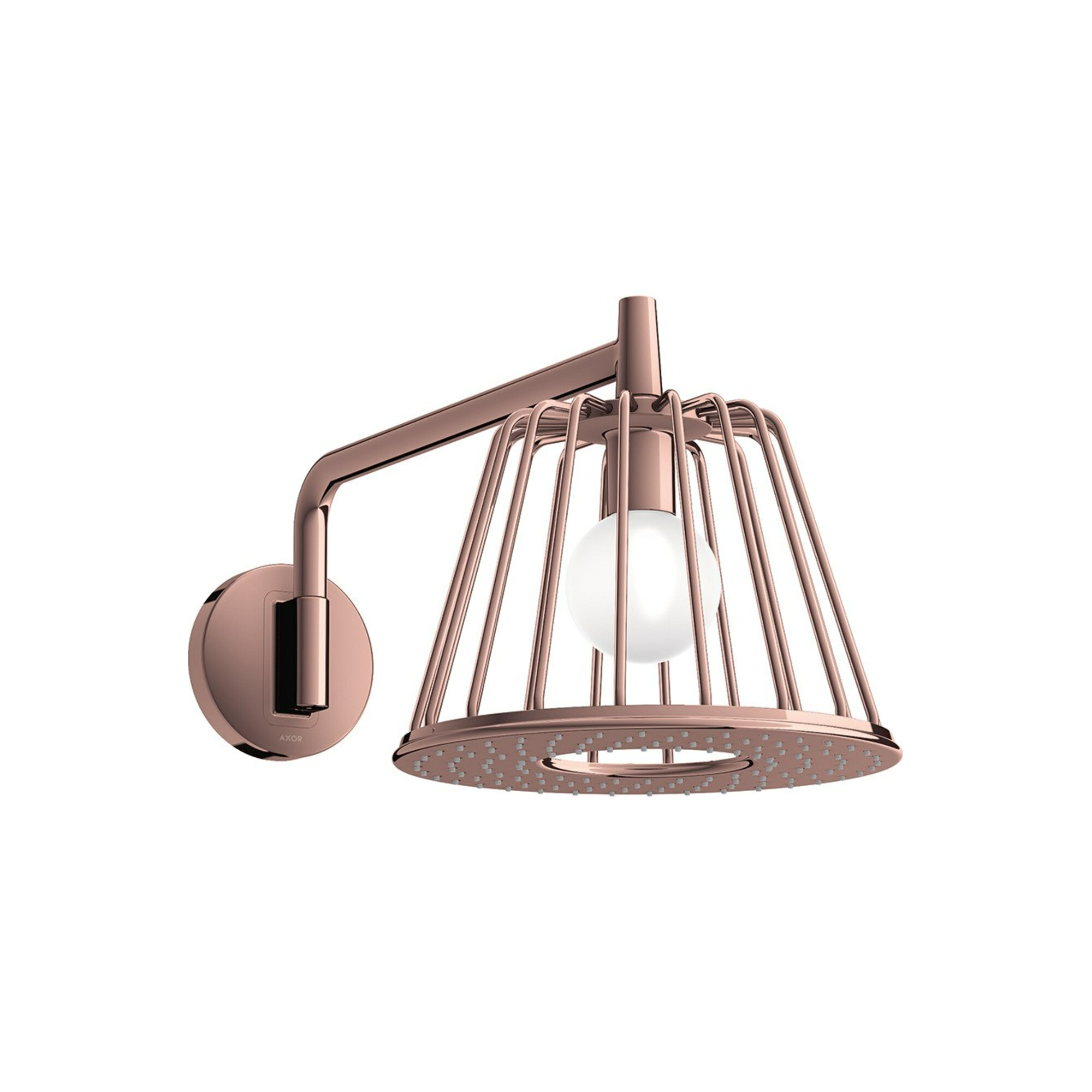 hansgrohe Kopfbrause Axor Nendo m Arm, Wd-mont., 275mm, 1j, pol. r gol