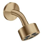 hansgrohe Kopfbrause Axor One 75 1j EcoSm. mit Brausearm, brushed bronze