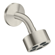 hansgrohe Kopfbrause Axor One 75 1j EcoSm. mit Brausearm, Edelstahl-Optik