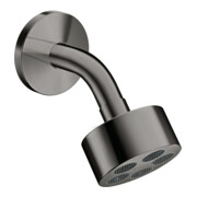 hansgrohe Kopfbrause Axor One 75 1j EcoSm. mit Brausearm, polished black chrome