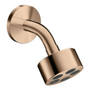 hansgrohe Kopfbrause Axor One 75 1j EcoSm. mit Brausearm, polished red gold