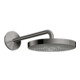 hansgrohe Kopfbrause Axor One m Brausearm, 1jet, polished black chrome-1