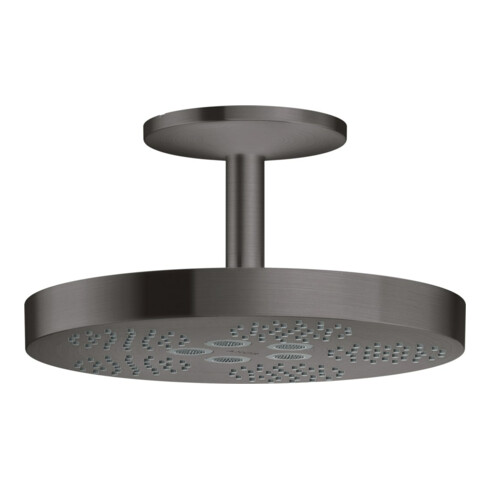 hansgrohe Kopfbrause Axor One m Deckenanschluss, 1j, brush. black chrome