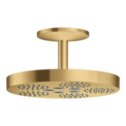 hansgrohe Kopfbrause Axor One m Deckenanschluss, 1j, brushed gold optic