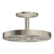 hansgrohe Kopfbrause Axor One m Deckenanschluss, 1jet, brushed nickel
