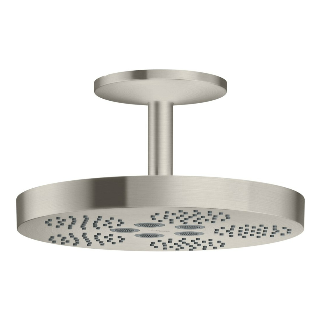 hansgrohe Kopfbrause Axor One m Deckenanschluss, 1jet, Edelstahl-Optik