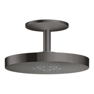 hansgrohe Kopfbrause Axor One m Deckenanschluss, 2jet, brush. bla chrome