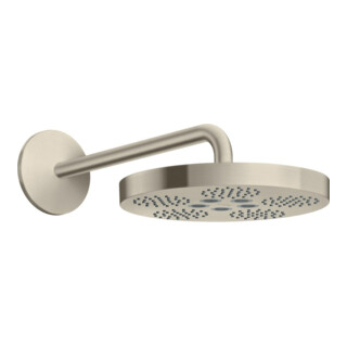 hansgrohe Kopfbrause Axor One mit Brausearm, 1jet, brushed nickel