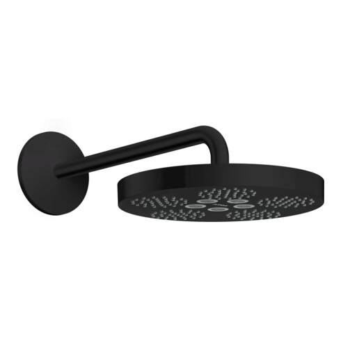 hansgrohe Kopfbrause Axor One mit Brausearm, 1jet, mattschwarz