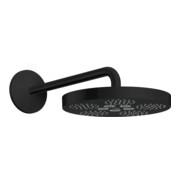 hansgrohe Kopfbrause Axor One mit Brausearm, 1jet, mattschwarz