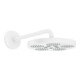 hansgrohe Kopfbrause Axor One mit Brausearm, 1jet, mattweiß-1