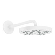 hansgrohe Kopfbrause Axor One mit Brausearm, 1jet, mattweiß