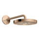 hansgrohe Kopfbrause Axor One mit Brausearm, 1jet, polished red gold-1