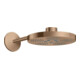 hansgrohe Kopfbrause Axor One mit Brausearm, 2jet, brushed red gold-1