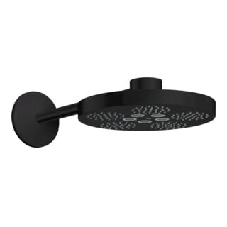hansgrohe Kopfbrause Axor One mit Brausearm, 2jet, mattschwarz