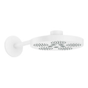 hansgrohe Kopfbrause Axor One mit Brausearm, 2jet, mattweiß