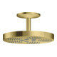 hansgrohe Kopfbrause Axor One mit Deckenanschluss, 1jet, brushed brass-1