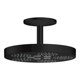 hansgrohe Kopfbrause Axor One mit Deckenanschluss, 1jet, mattschwarz