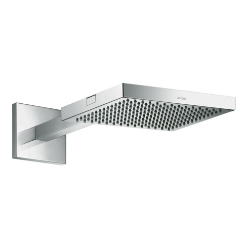 hansgrohe Kopfbrause Axor Starck m Br.Arm, Wandmont., 240x240mm, 1j, chr