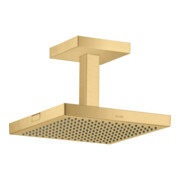 hansgrohe Kopfbrause Axor Starck m Decke, 240x240mm, 1j, brush. gol opt