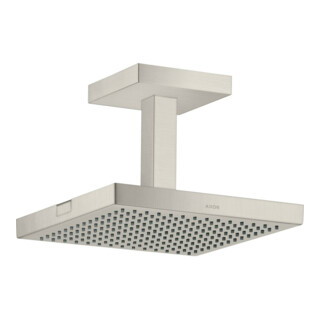 hansgrohe Kopfbrause Axor Starck m Decke, 240x240mm, 1j, Edelstahl-Optik