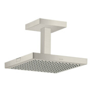 hansgrohe Kopfbrause Axor Starck m Decke, 240x240mm, 1j, Edelstahl-Optik