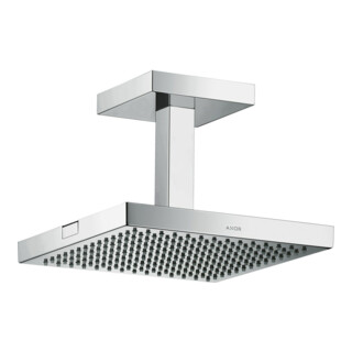 hansgrohe Kopfbrause Axor Starck m Deckenanschluss, 240x240mm, 1jet, chrom