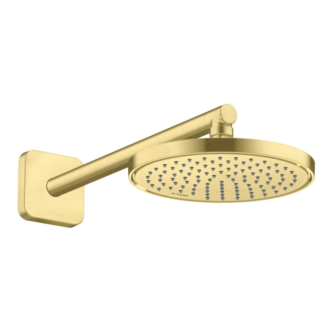 hansgrohe Kopfbrause EcoSmart Axor Deck.- o Wandmont., 220mm, 1j, brush. br