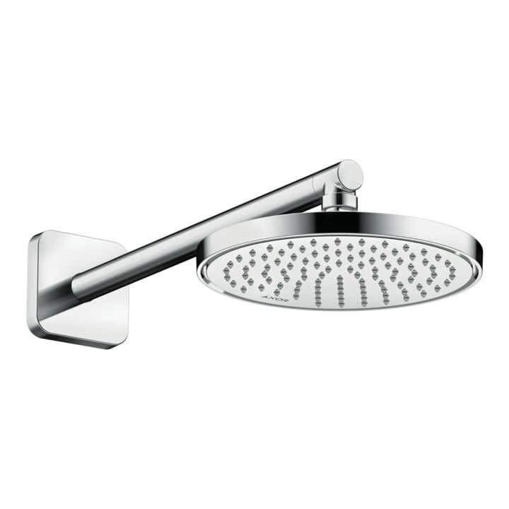 hansgrohe Kopfbrause EcoSmart Axor Deck.- o. Wandmont., 220mm, 1jet, chrom