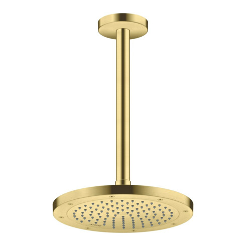 hansgrohe Kopfbrause EcoSmart Axor Deck.- o Wandmont., 245mm, 1j, brush. br
