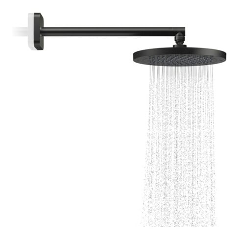 hansgrohe Kopfbrause EcoSmart Axor Deck.- o. Wandmont., 245mm, 1j, matt-sw