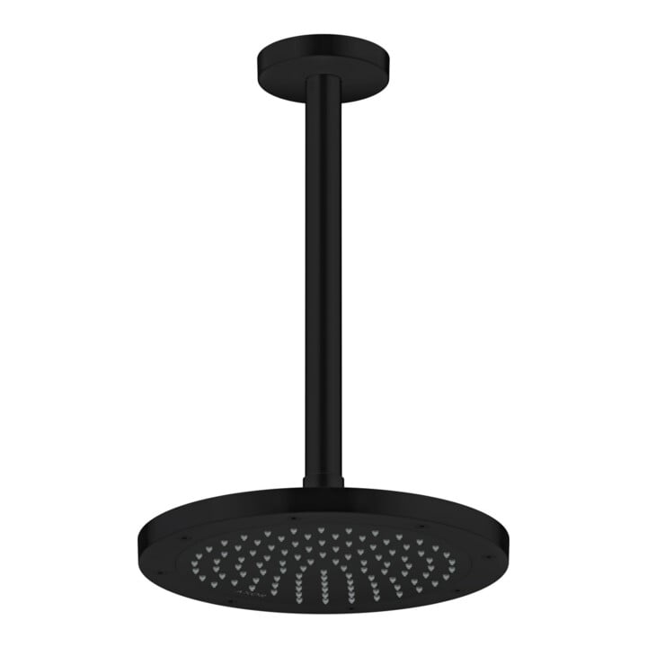 hansgrohe Kopfbrause EcoSmart Axor Deck.- o. Wandmont., 245mm, 1j, matt-sw