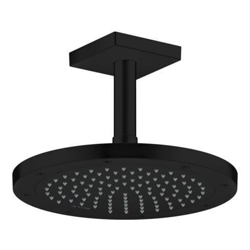 hansgrohe Kopfbrause EcoSmart Axor Deck.- o. Wandmont., 245mm, 1j, matt-sw