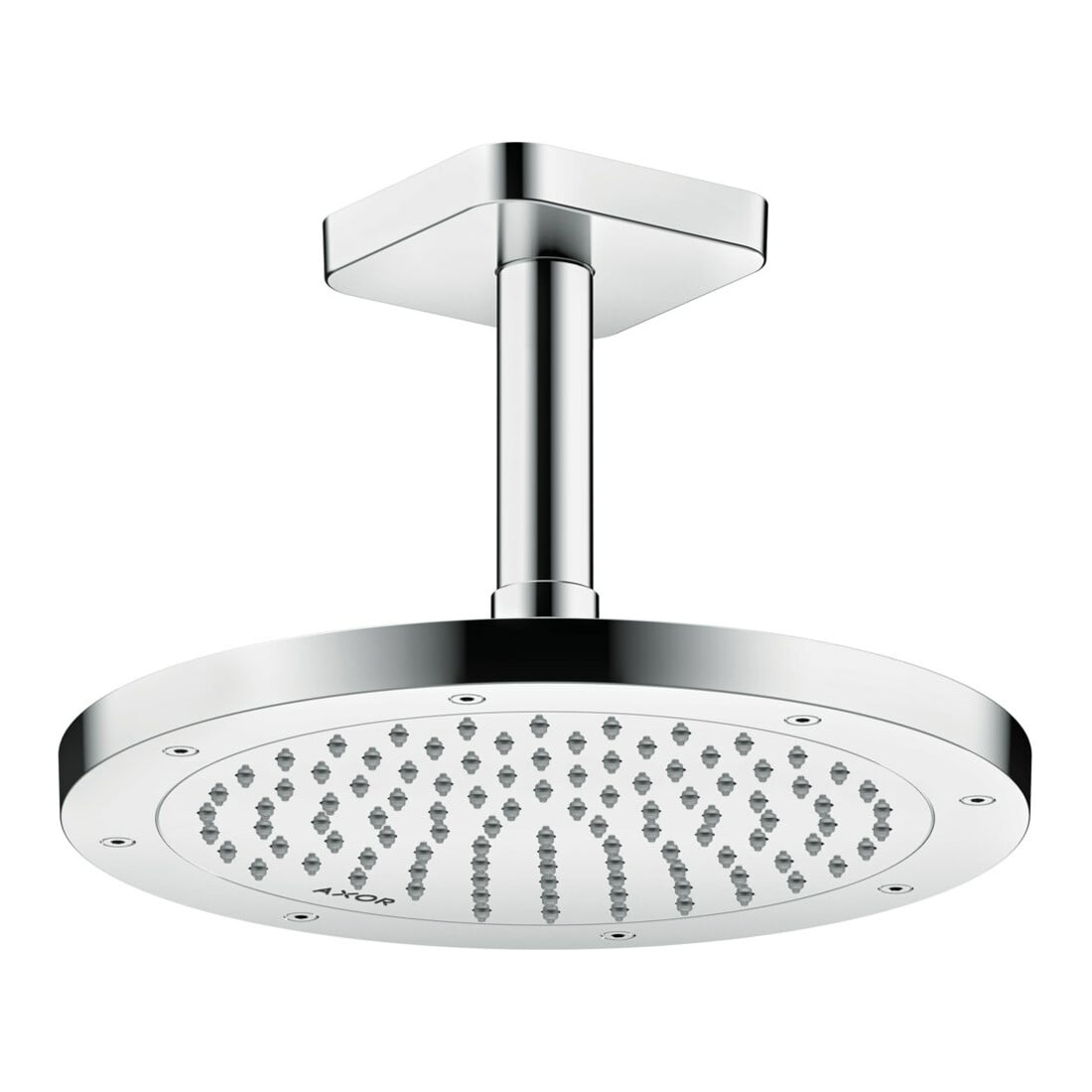 hansgrohe Kopfbrause EcoSmart Axor Deck.- o. Wandmont., 245mm, 1jet, chrom