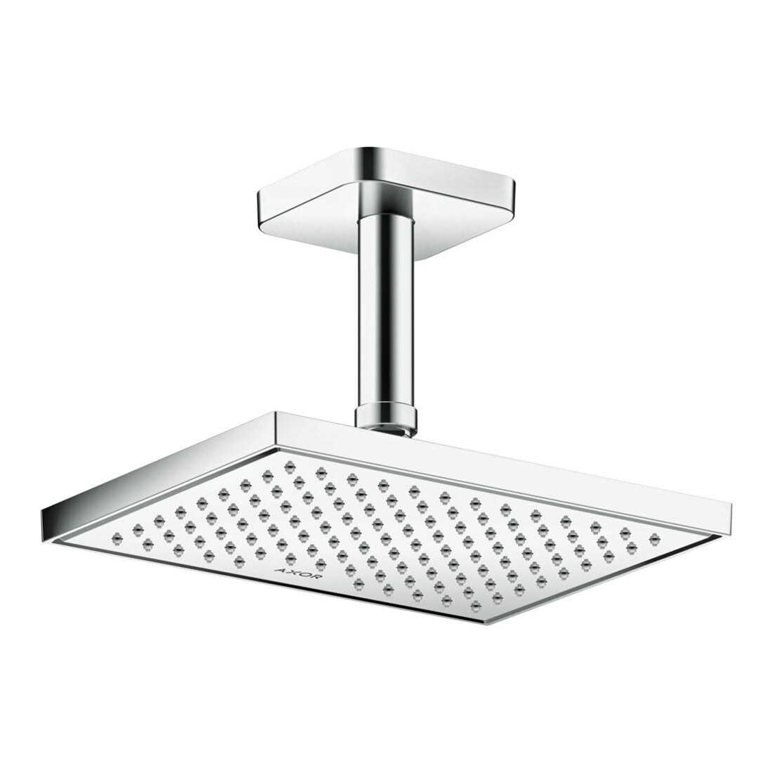 hansgrohe Kopfbrause EcoSmart Axor Deck.- o. Wandmont., 245x185mm, 1j, chr