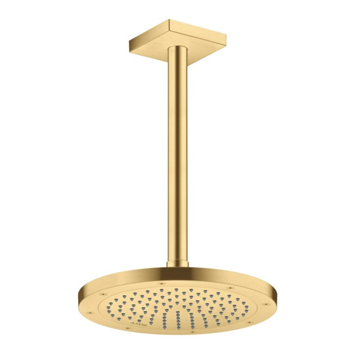 hansgrohe Kopfbrause EcoSmart Axor Deck.- o Wd, 245mm, 1j, brush. gol opt