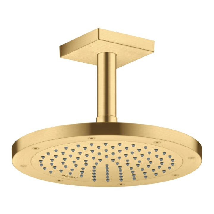 hansgrohe Kopfbrause EcoSmart Axor Deck.- o Wd, 245mm, 1j, brush. gol opt
