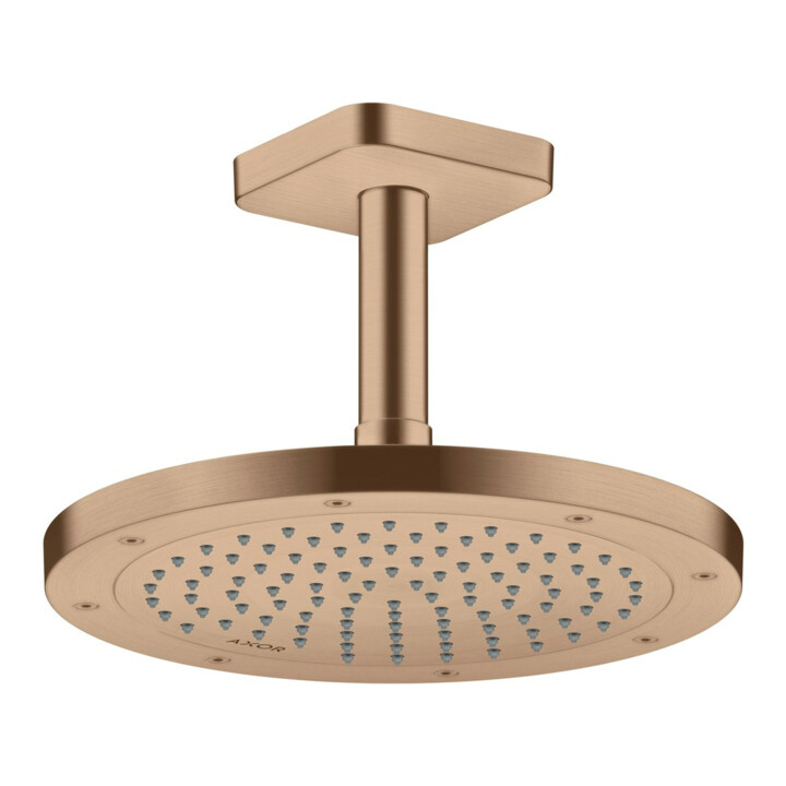 hansgrohe Kopfbrause EcoSmart Axor Deck.- o Wd, 245mm, 1j, brush. r gol