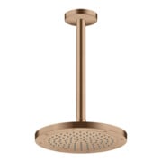 hansgrohe Kopfbrause EcoSmart Axor Deck.- o Wd, 245mm, 1j, brush. r gol-5