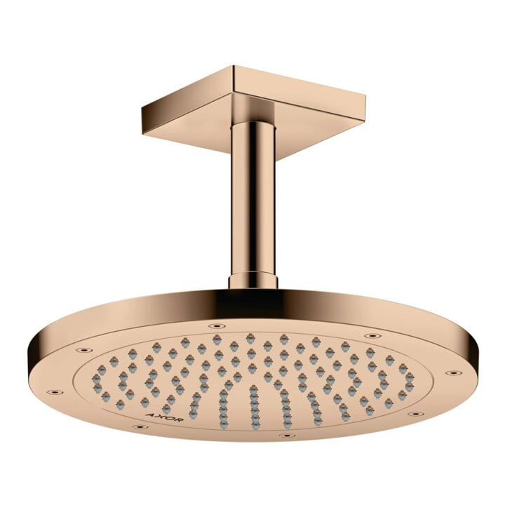 hansgrohe Kopfbrause EcoSmart Axor Deck.- o Wd, 245mm, 1j, pol. r gol
