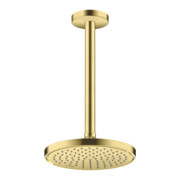 hansgrohe Kopfbrause EcoSmart plus Axor Deck.- o Wandmont., 220mm, 1j, brush. br-2