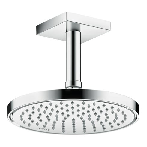 hansgrohe Kopfbrause EcoSmart plus Axor Deck.- o. Wandmont., 220mm, 1jet, chrom