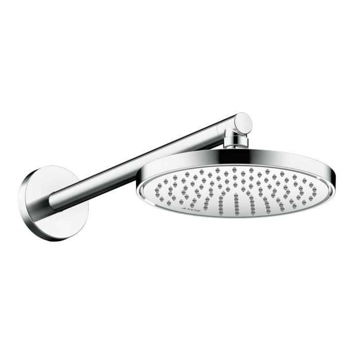 hansgrohe Kopfbrause EcoSmart plus Axor Deck.- o. Wandmont., 220mm, 1jet, chrom