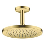 hansgrohe Kopfbrause EcoSmart plus Axor Deck.- o Wandmont., 245mm, 1j, brush. br-5