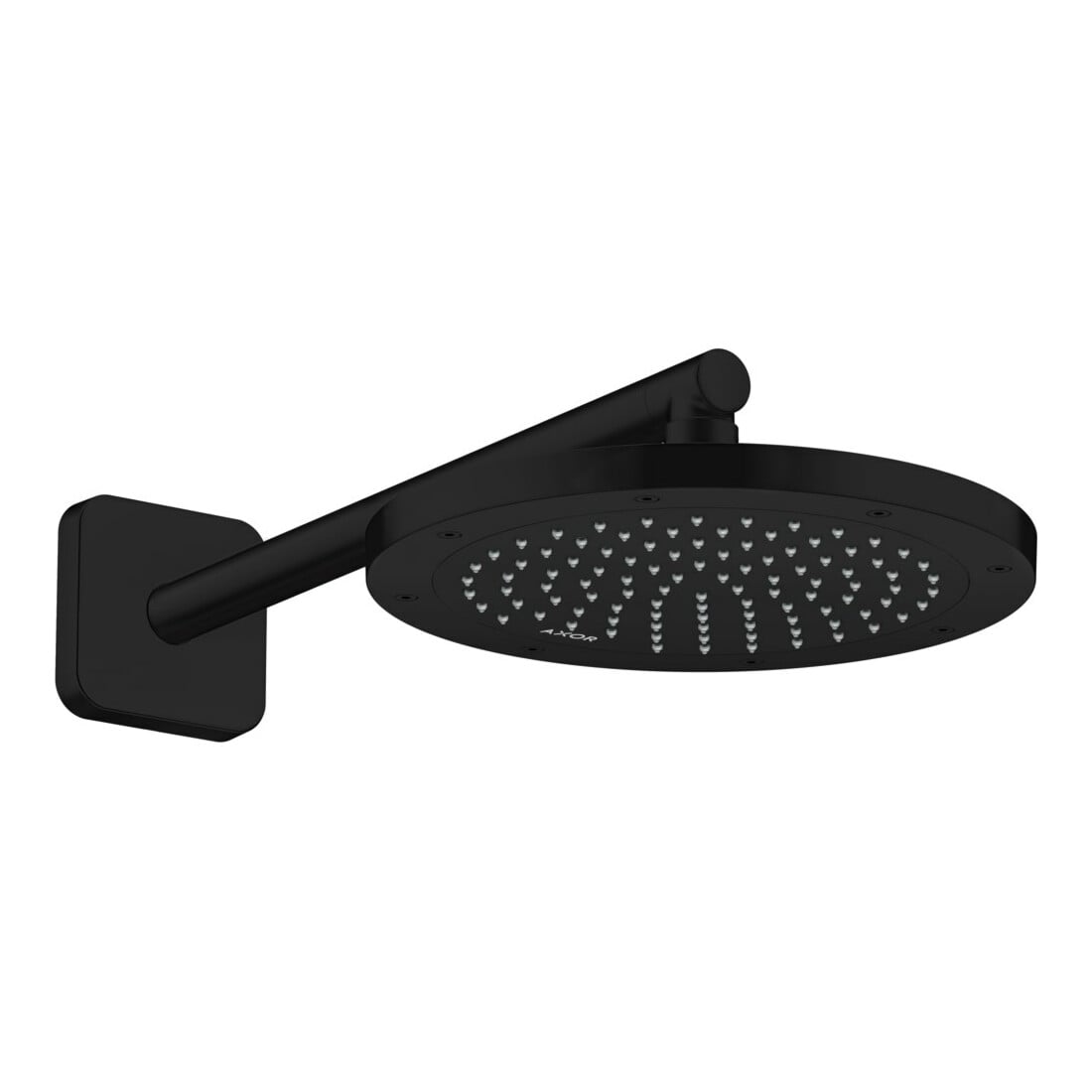 hansgrohe Kopfbrause EcoSmart plus Axor Deck.- o. Wandmont., 245mm, 1j, matt-sw