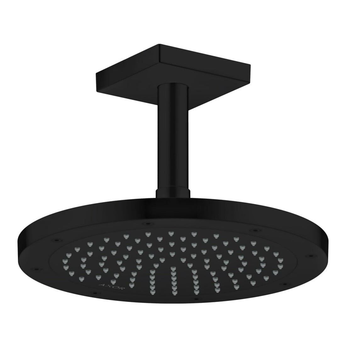 hansgrohe Kopfbrause EcoSmart plus Axor Deck.- o. Wandmont., 245mm, 1j, matt-sw