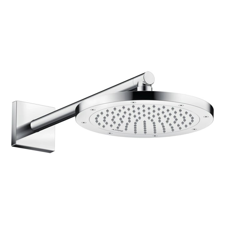 hansgrohe Kopfbrause EcoSmart plus Axor Deck.- o. Wandmont., 245mm, 1jet, chrom