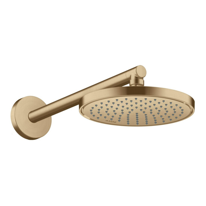 hansgrohe Kopfbrause EcoSmart plus Axor Deck.- o Wd, 220mm, 1j, brush. bron