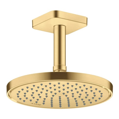 hansgrohe Kopfbrause EcoSmart plus Axor Deck.- o Wd, 220mm, 1j, brush. gol opt