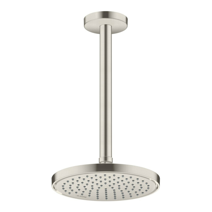 hansgrohe Kopfbrause EcoSmart plus Axor Deck.- o Wd, 220mm, 1j, Edelstahl-Optik